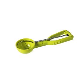 Cookie Dough Scooper Ice Cream Scooper Non-Stick Anti Freeze Quick Release Melon Ballers Watermelon Ballers Mango Ballers Kitchen Gadget Tools (Colours: Green)
