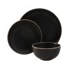 Gibson Home Rockaway 12 Piece Stoneware Dinnerware Set