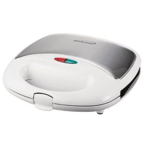 Brentwood Non Stick Compact Dual Sandwich Maker in White Or Black (Brand: Brentwood-White)