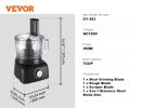 VEVOR Multi-Function Food Processor – 7, 9 & 14-Cup Capacity Options With 600w Motor